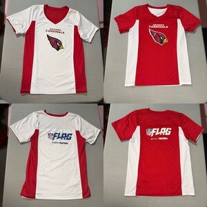 Arizona Cardinals NFL Flag Football Reversible Jersey Youth XL Red White